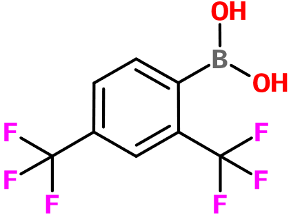 MC095353 2,4-Bis(trifluoromethyl)phenylboronic acid (图片) MC095353 2,4-Bis(trifluoromethyl)phenylboronic acid